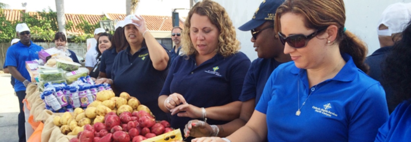 Catholic Health Services teams up with Feeding South Florida