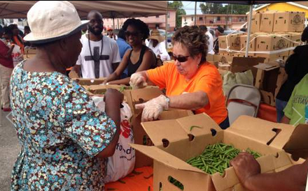 Agencies Team Up to Distribute Food in Belle Glade