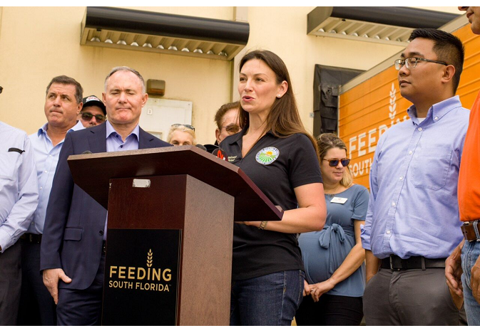 Florida Agriculture Commissioner Nikki Fried announced a new program to support and promote food recovery efforts in Florida fields. ( Courtesy Florida Department of Agriculture and Consumer Services )