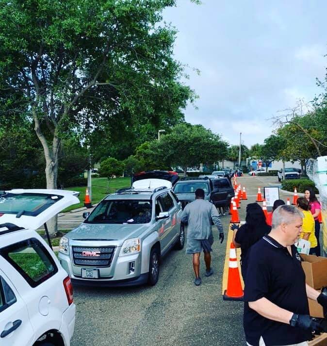 Free food distributed to 600 families in Delray Beach