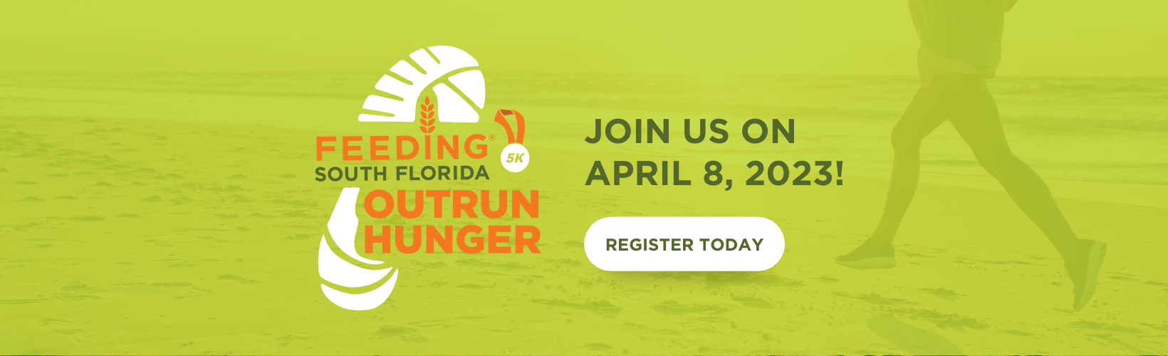 Feeding South Florida's outrun hunger 5k in april 2023