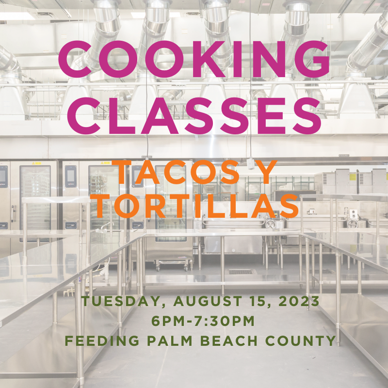 Palm Beach County Cooking Class Tacos
