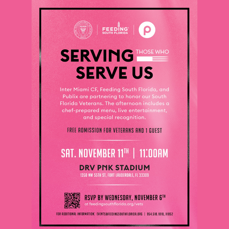 Serving those who Serve Us